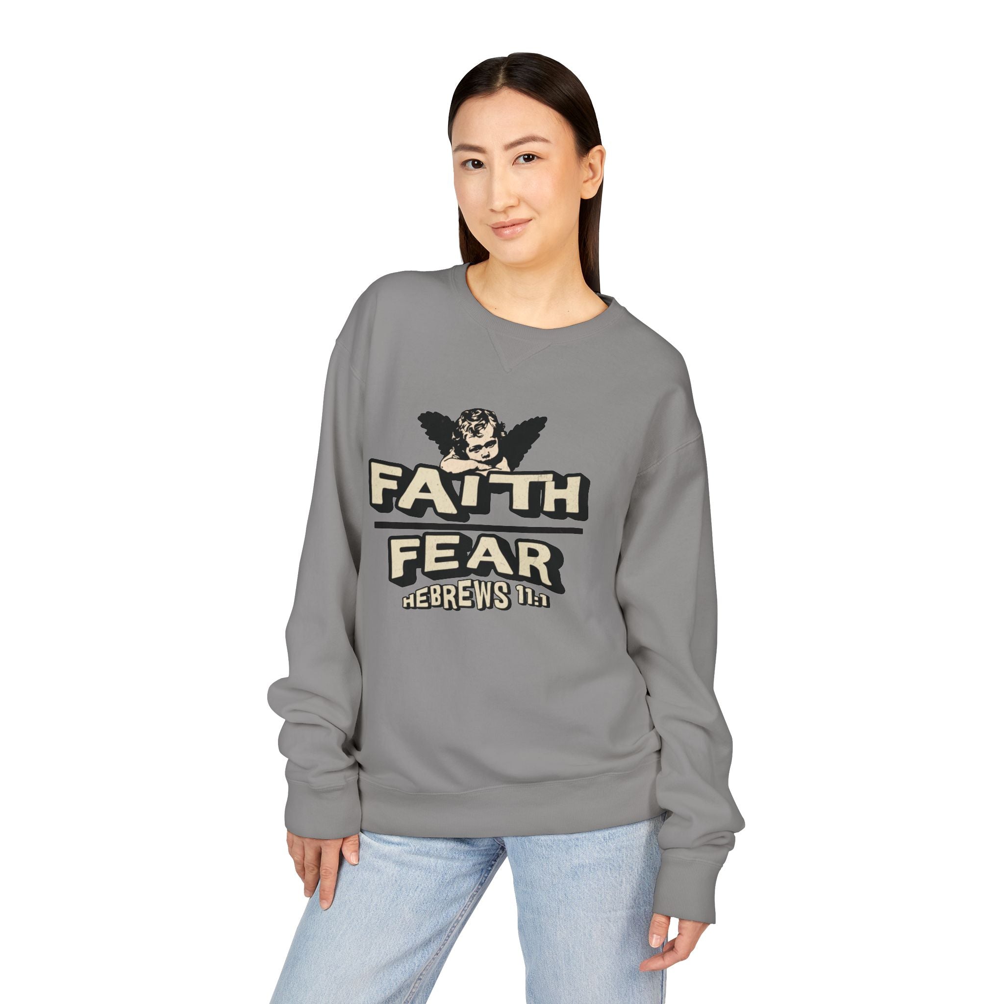Faith Over Fear Sweatshirt - Unisex