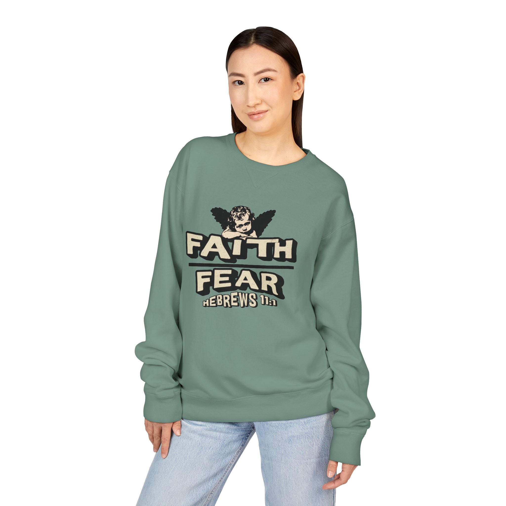 Faith Over Fear Sweatshirt - Unisex
