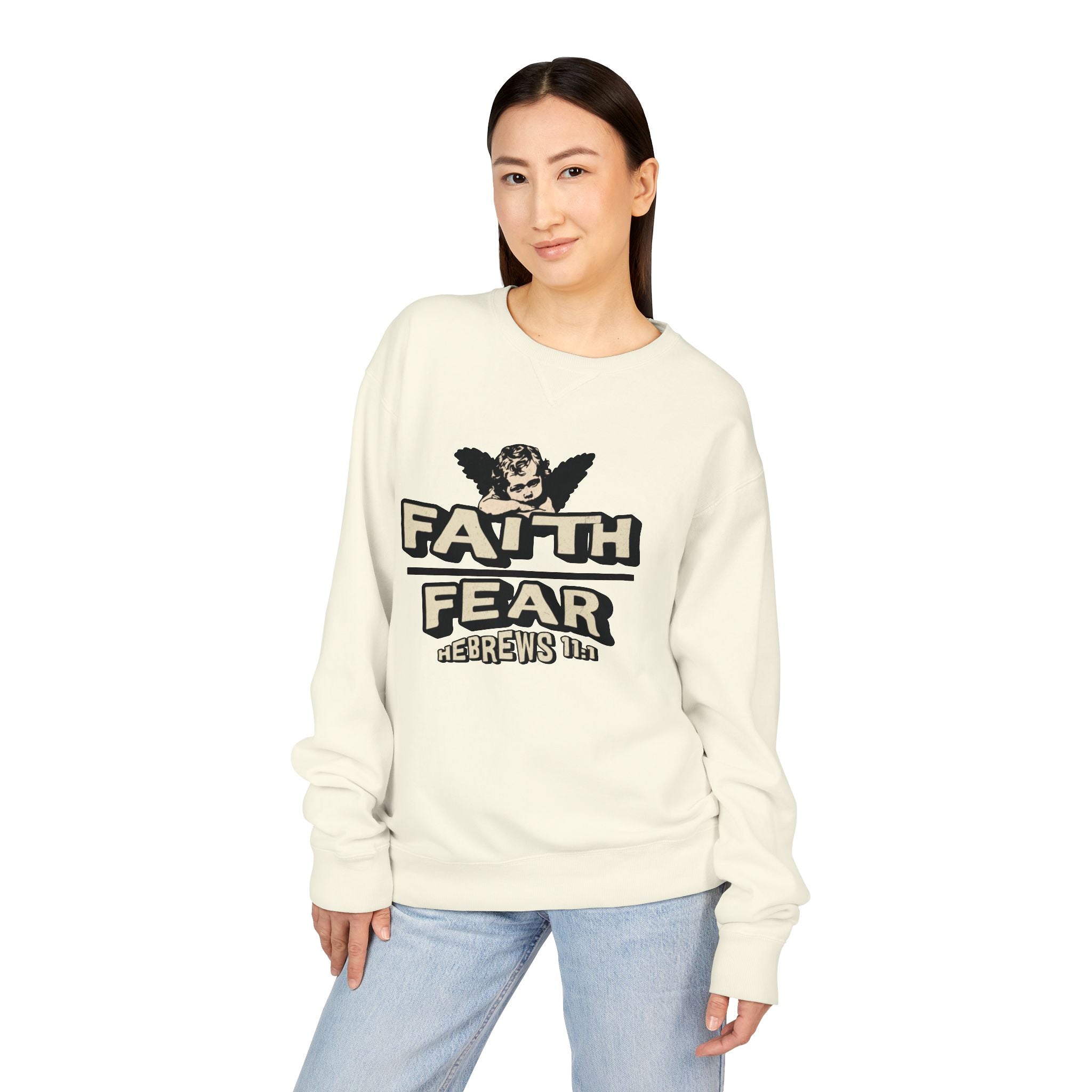 Faith Over Fear Sweatshirt - Unisex