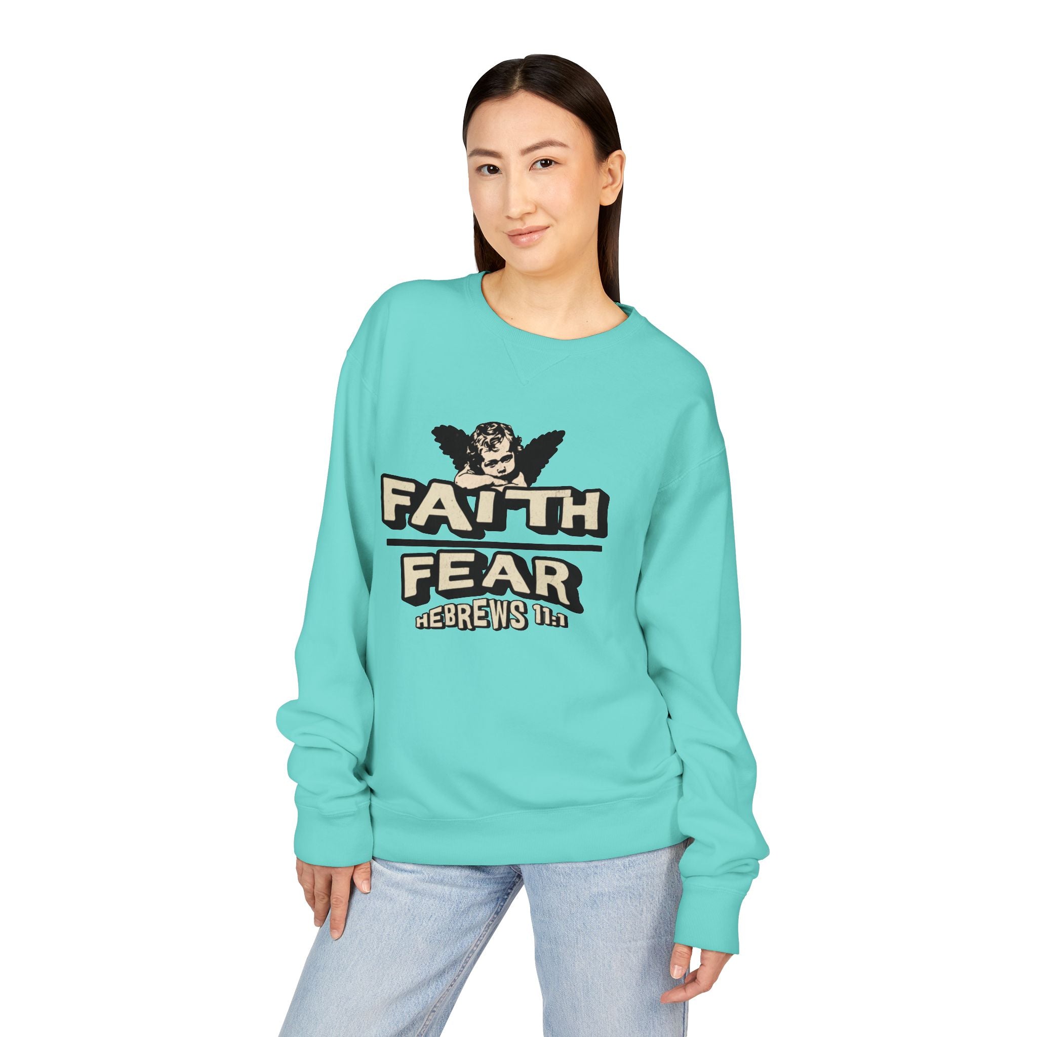 Faith Over Fear Sweatshirt - Unisex