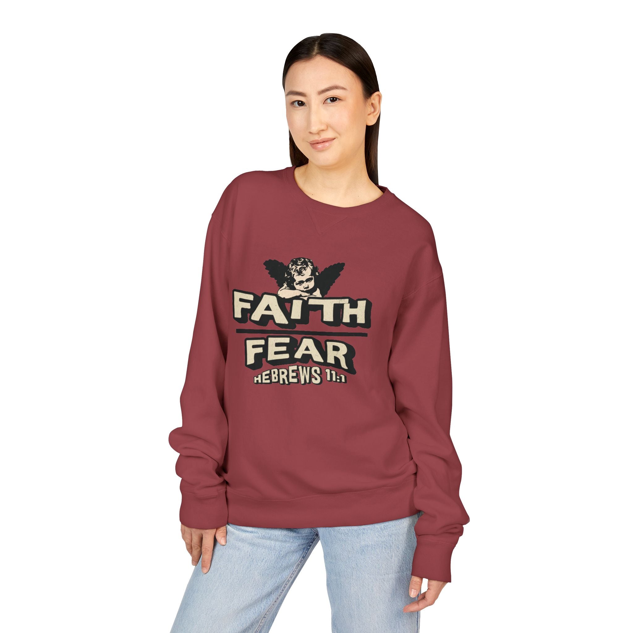 Faith Over Fear Sweatshirt - Unisex
